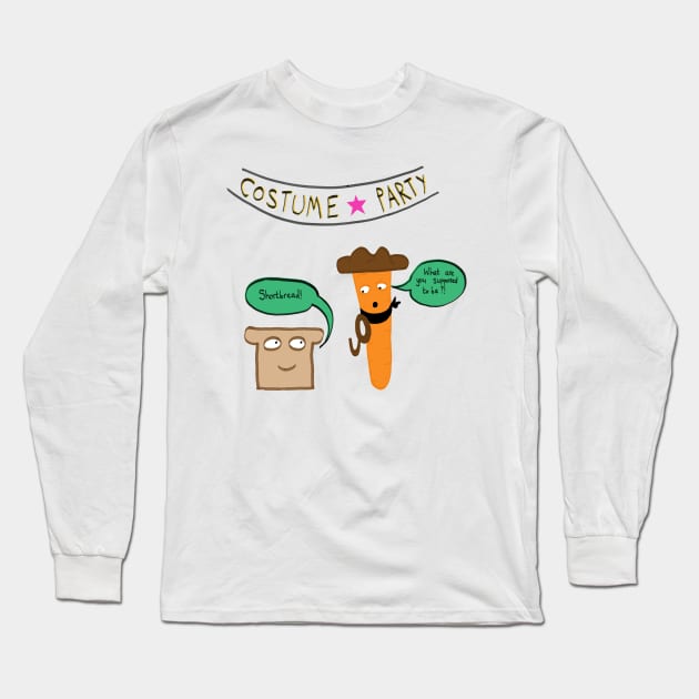 Costume Party Long Sleeve T-Shirt by LydiaWist